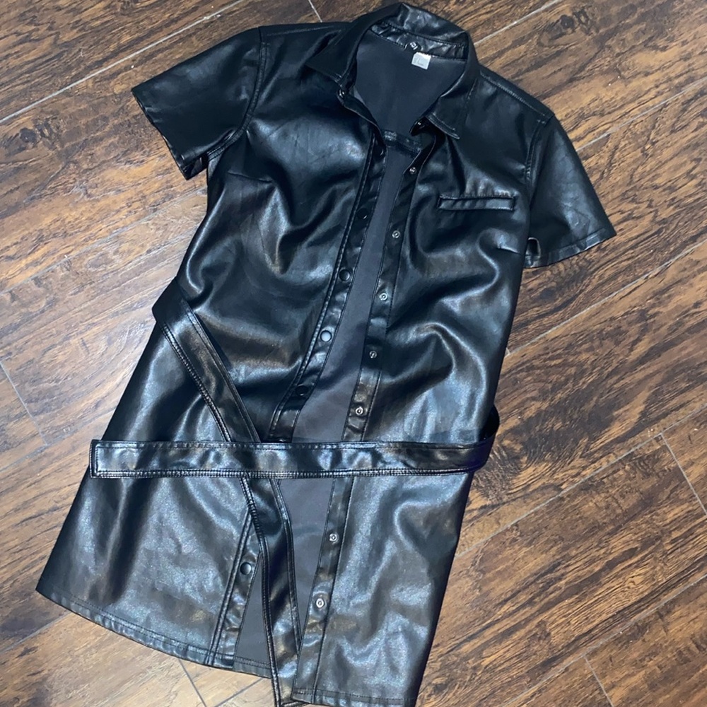 Button up dress